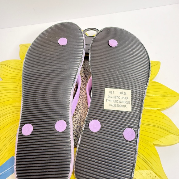 Reel Legends Purple and White Sandals - Picture 4 of 4